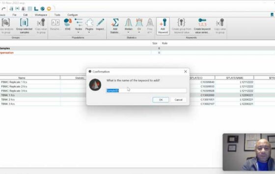 Adding Keywords to Accellix Data in FlowJo v10