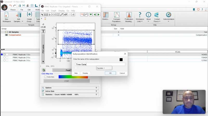 Cleaning Up Accellix Data in FlowJo v10