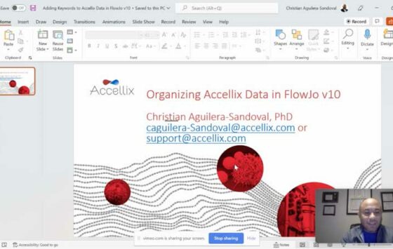 Organizing Accellix Data in FlowJo v10
